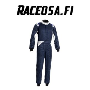 SPARCO Sprint ajopuku TUMMANSININEN / VALKOINEN