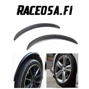 Muoviset Suojankaaren levikkeet 13"  Carbon Look 2kpl.